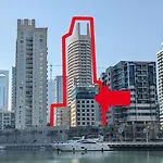 Luxury 1 Bedroom On Marina Walk, Sleeps 5, 1 Min To Metro