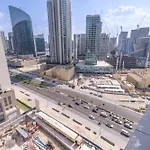 Relaxing 1-Bedroom With Stunning View Of A City Skyline In Downtown