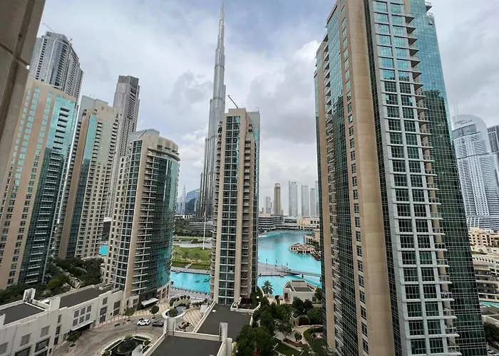 Luxury 2Br- Burj Khalifa View In Blvd Central -1402