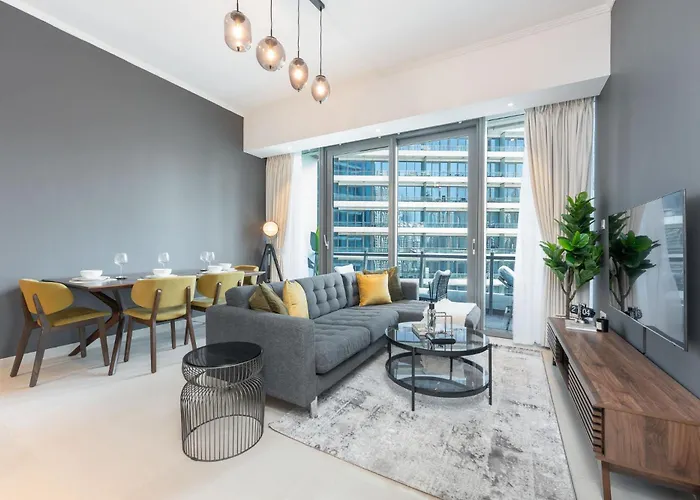 Captivating 1Bedroom Apartment For 2 In Dubai Marina