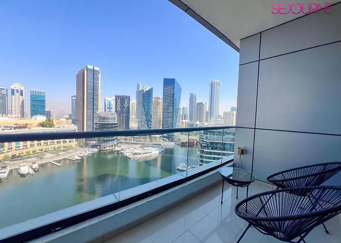 Bcl12 - Stunning 1Br With Full Marina View In Bay Central Tower