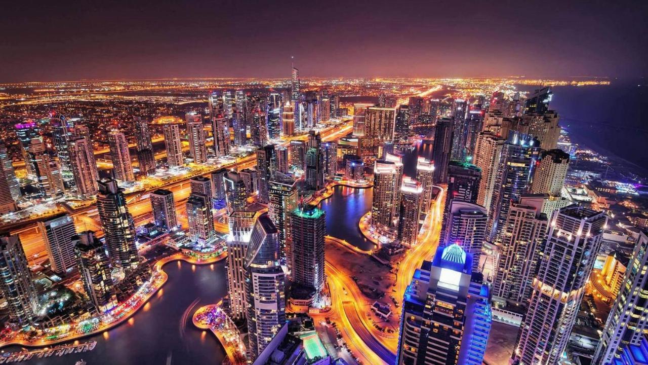 Marina Sky Penthouse Lägenhet Dubai