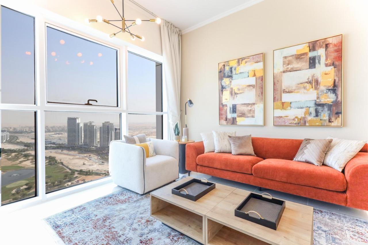 Elite Lux Homes - Serene Golf View Living 1 Bhk In Damac Hills Appartement *