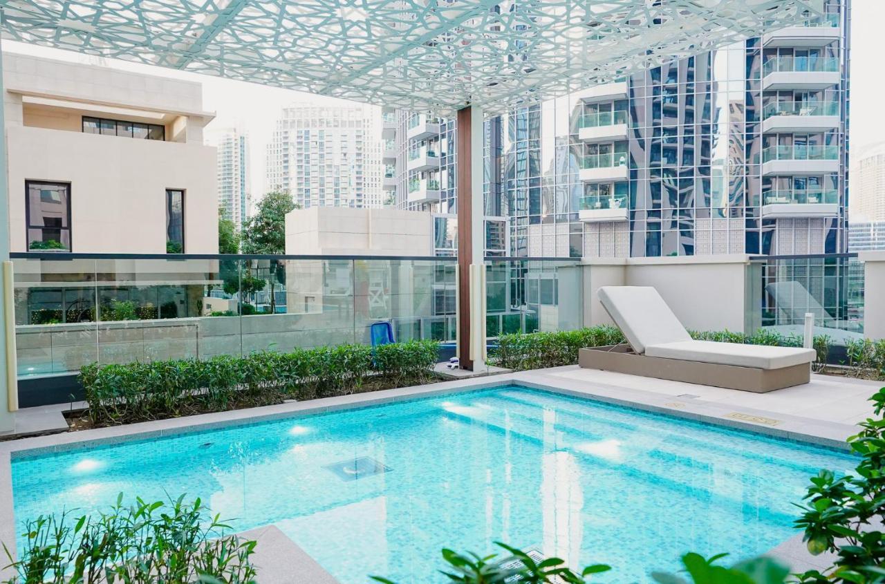 Apartamento Citihome-1br In Act One With Burj Khalifa View At Pool Dubai