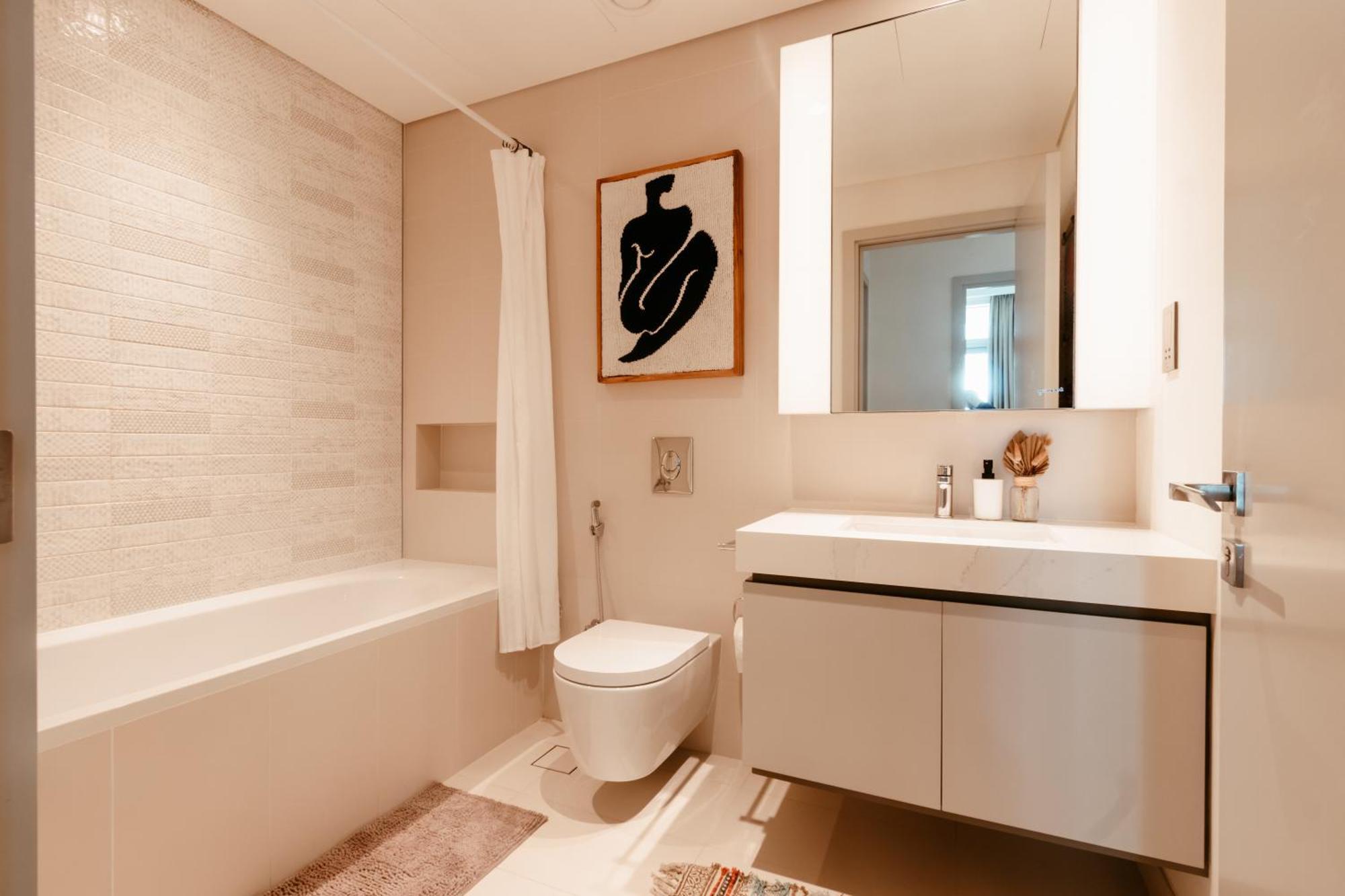Oceanfront Escape: Stylish 1 Bedroom In Beachfront Apartamento *