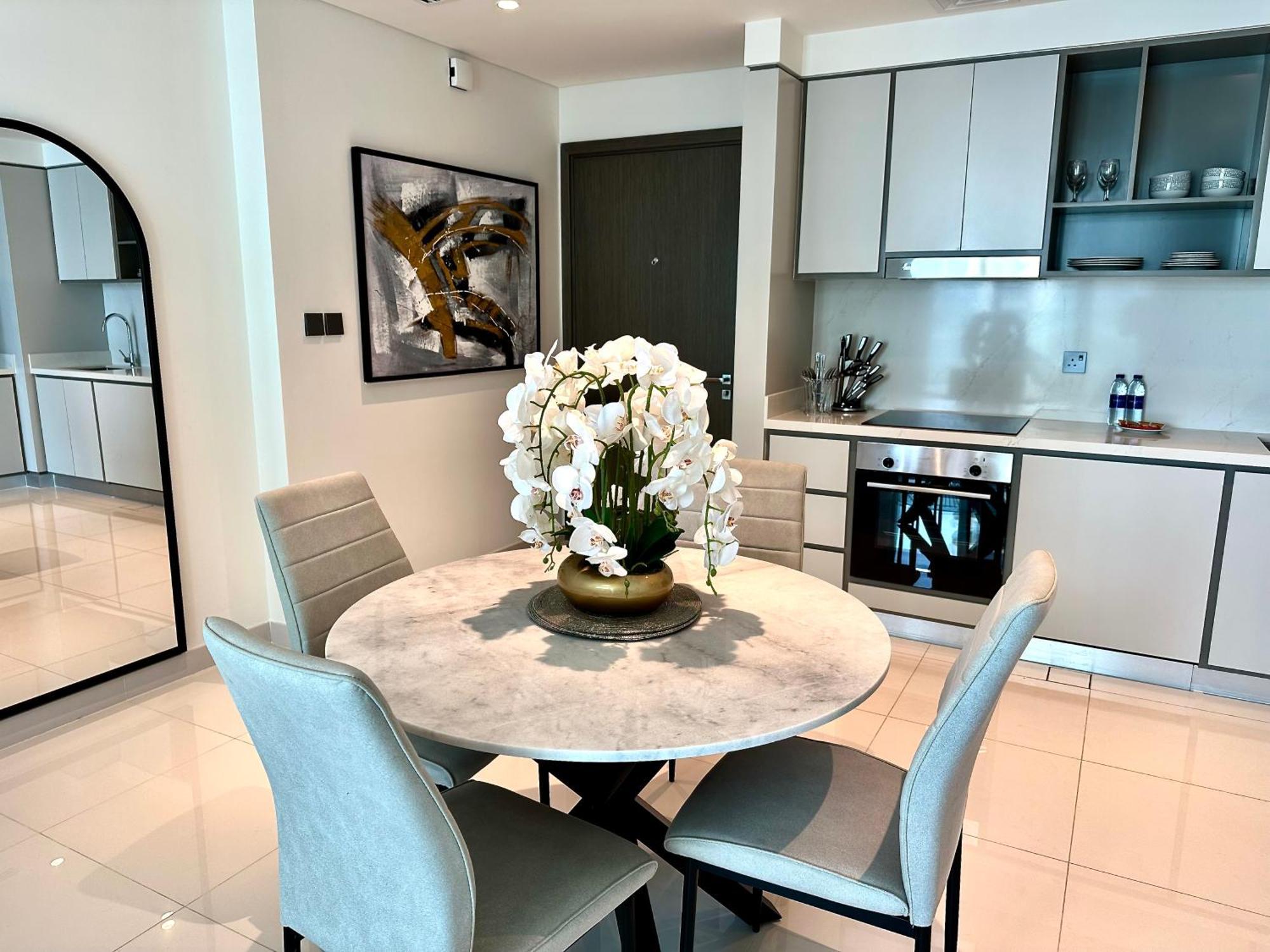 Lux Bnb I Sun Rise Bay I Palm & Sea View Apartamento Dubai