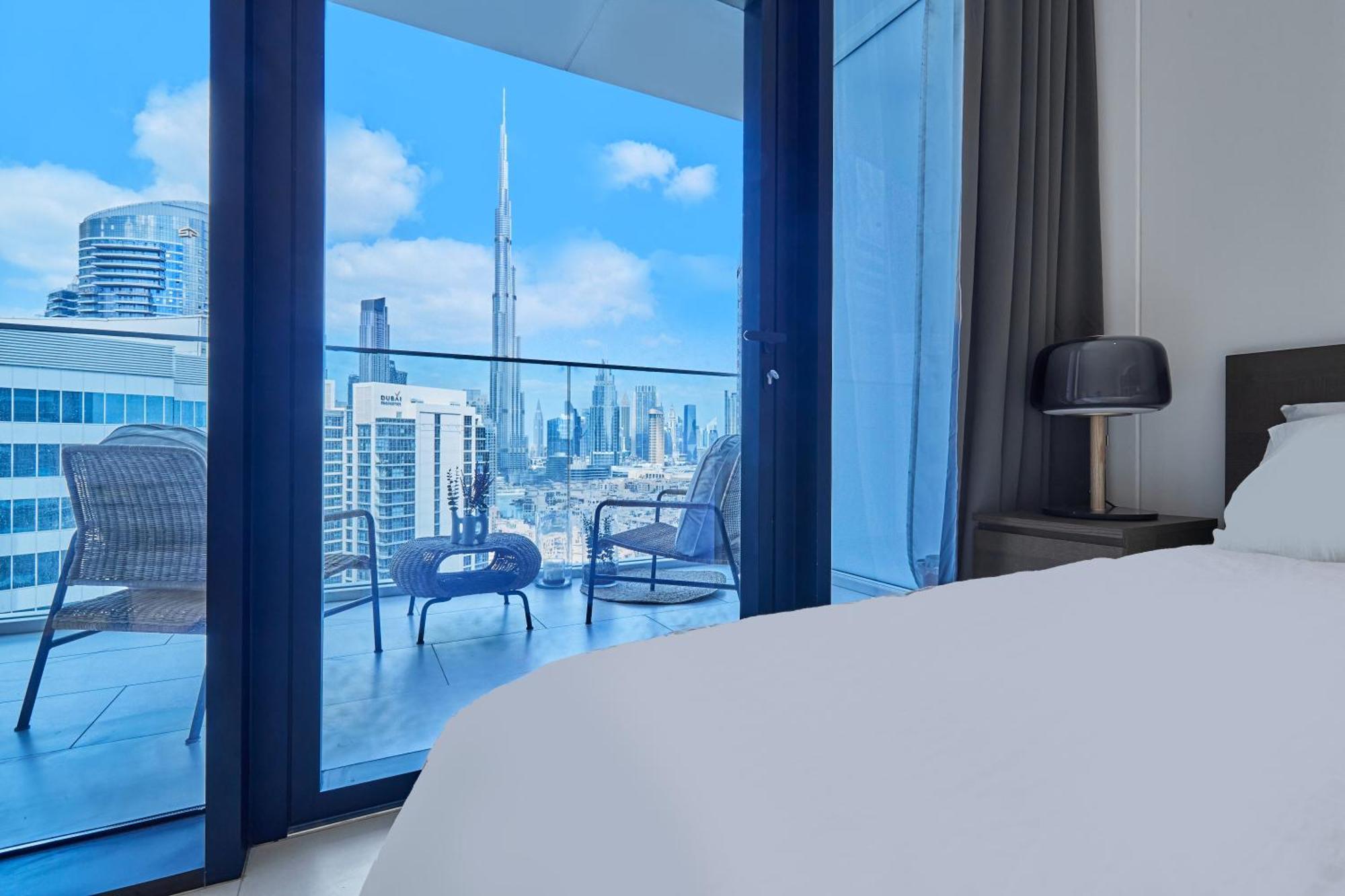 Luxury With Burj Khalifa Or Canal View In Downtown - Marquise Square Tower Apartamento Dubai