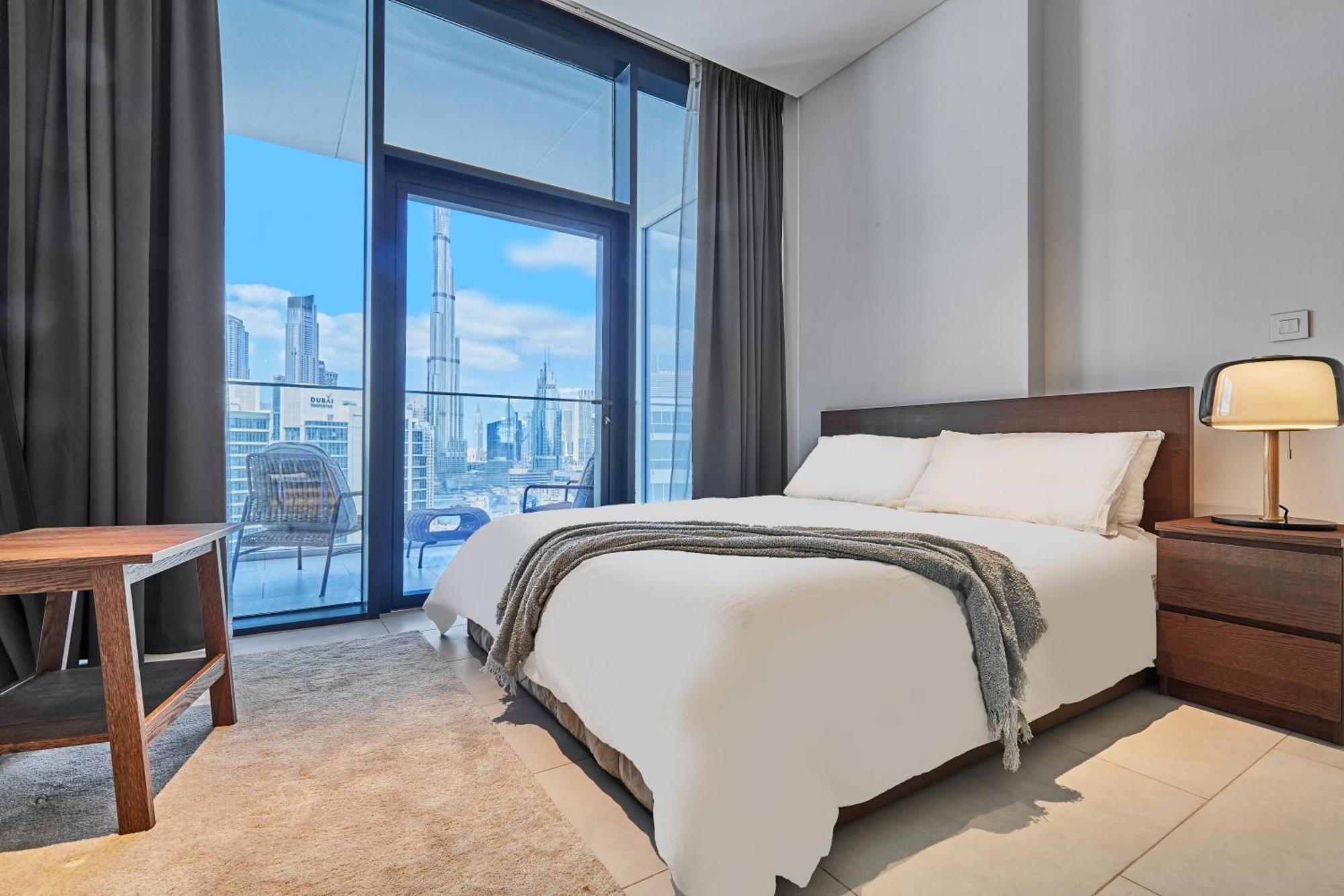 Luxury With Burj Khalifa Or Canal View In Downtown - Marquise Square Tower Apartamento