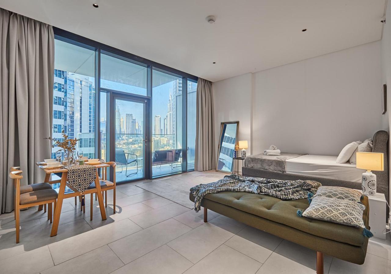 Luxury With Burj Khalifa Or Canal View In Downtown - Marquise Square Tower Apartamento *