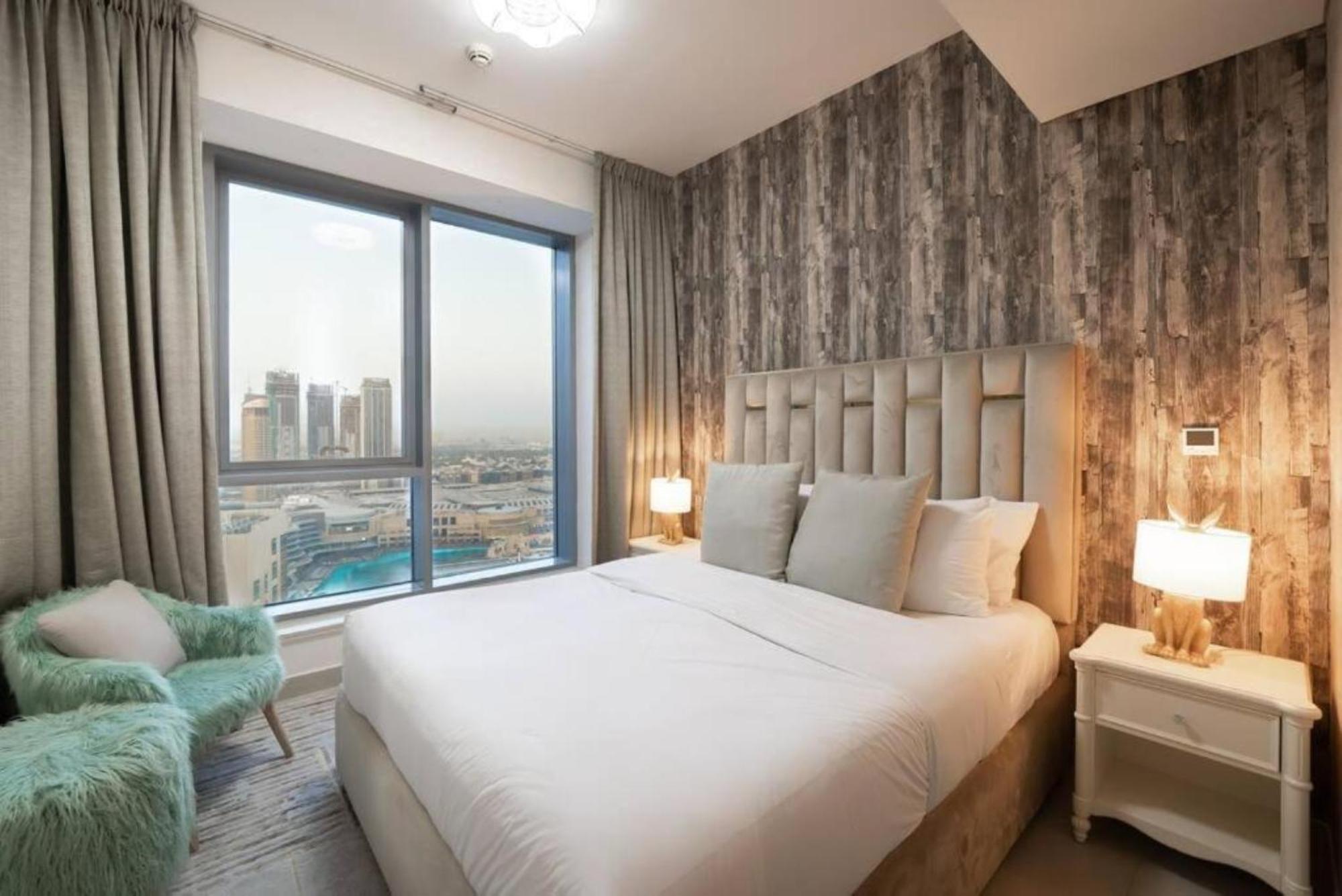 Bellavista - Dazzling High Floor - 2br - 29 Boulevard - Burj Khalifa & Fountain View Apartamento Dubái