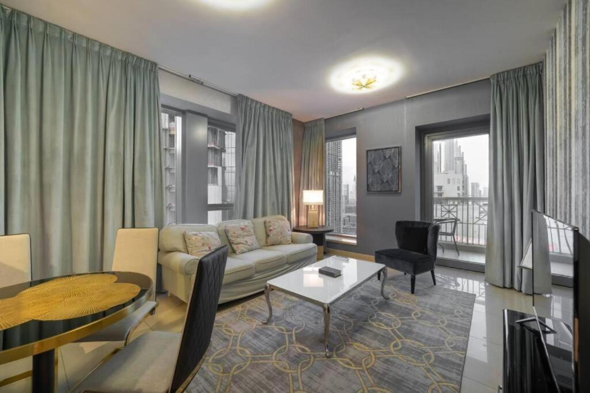 Apartamento Bellavista - Dazzling High Floor - 2br - 29 Boulevard - Burj Khalifa & Fountain View *