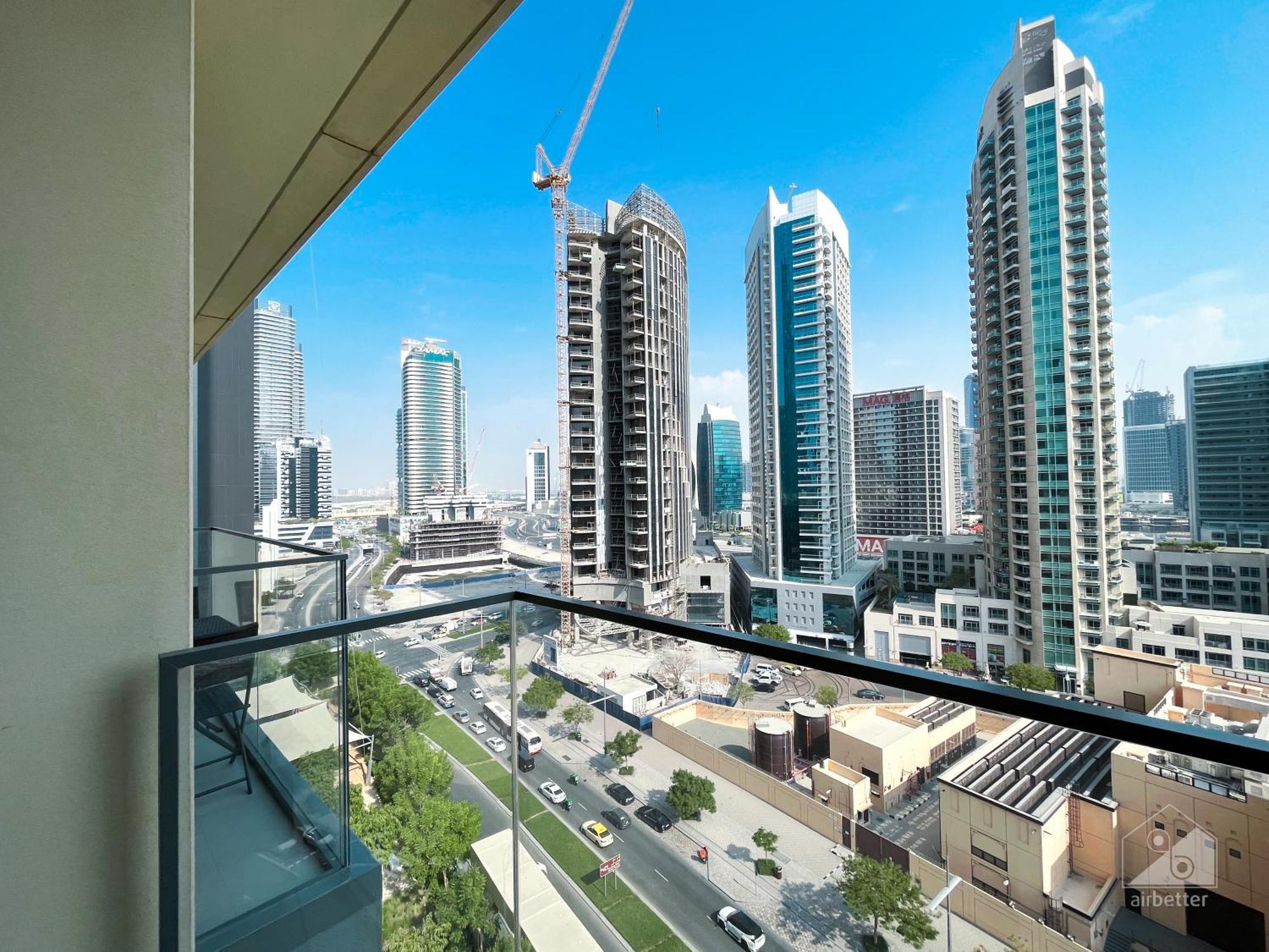 Luxury Burj Royale Modern Apt With Balcony