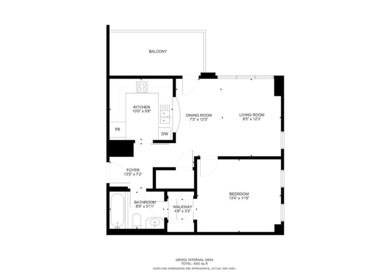 Standpoint Tower A - Perfect One Bedroom Appartement
