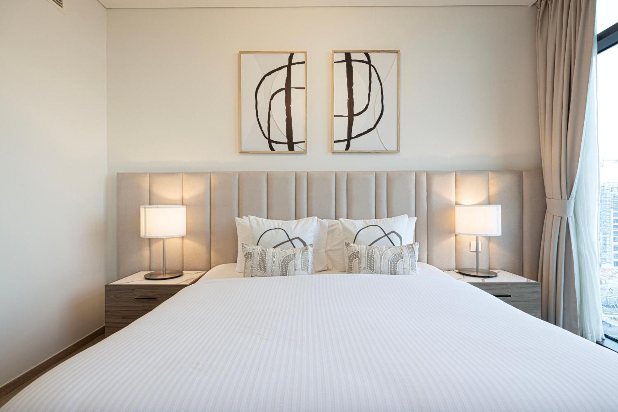 Cozy 2br Retreat With Panoramic Creek Views Appartement Dubaï