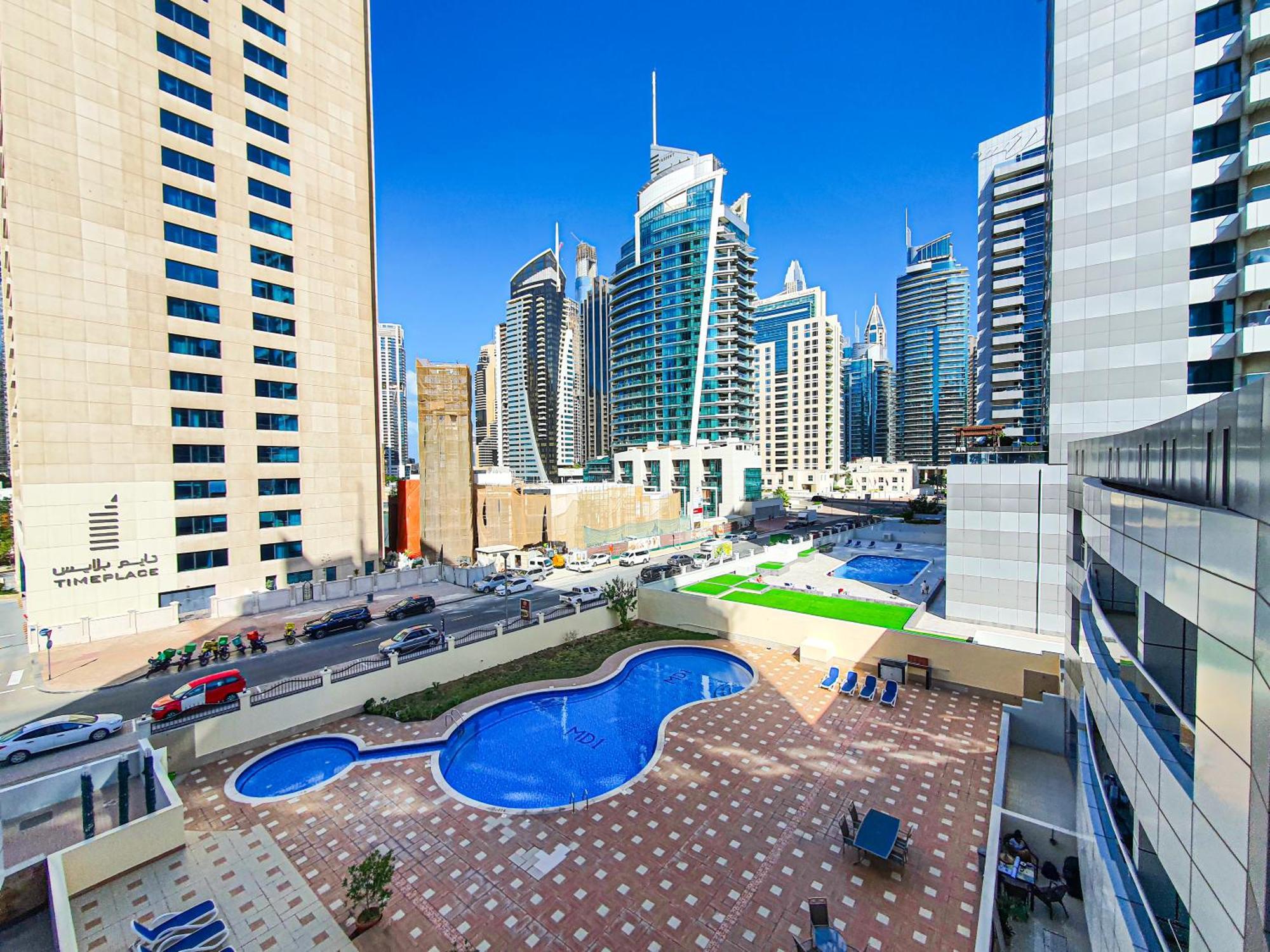 Appartement 1 Bedroom Facing Pool, Close To Metro Station Dubai