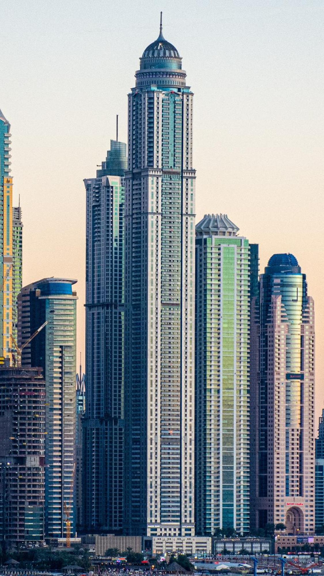 50 Percent Offer ! Iconic Princess Tower ! 64th Floor ! Sea View & Marina Walk View ! 3min To Marina Beach & Tram ! Spacious * Dubái