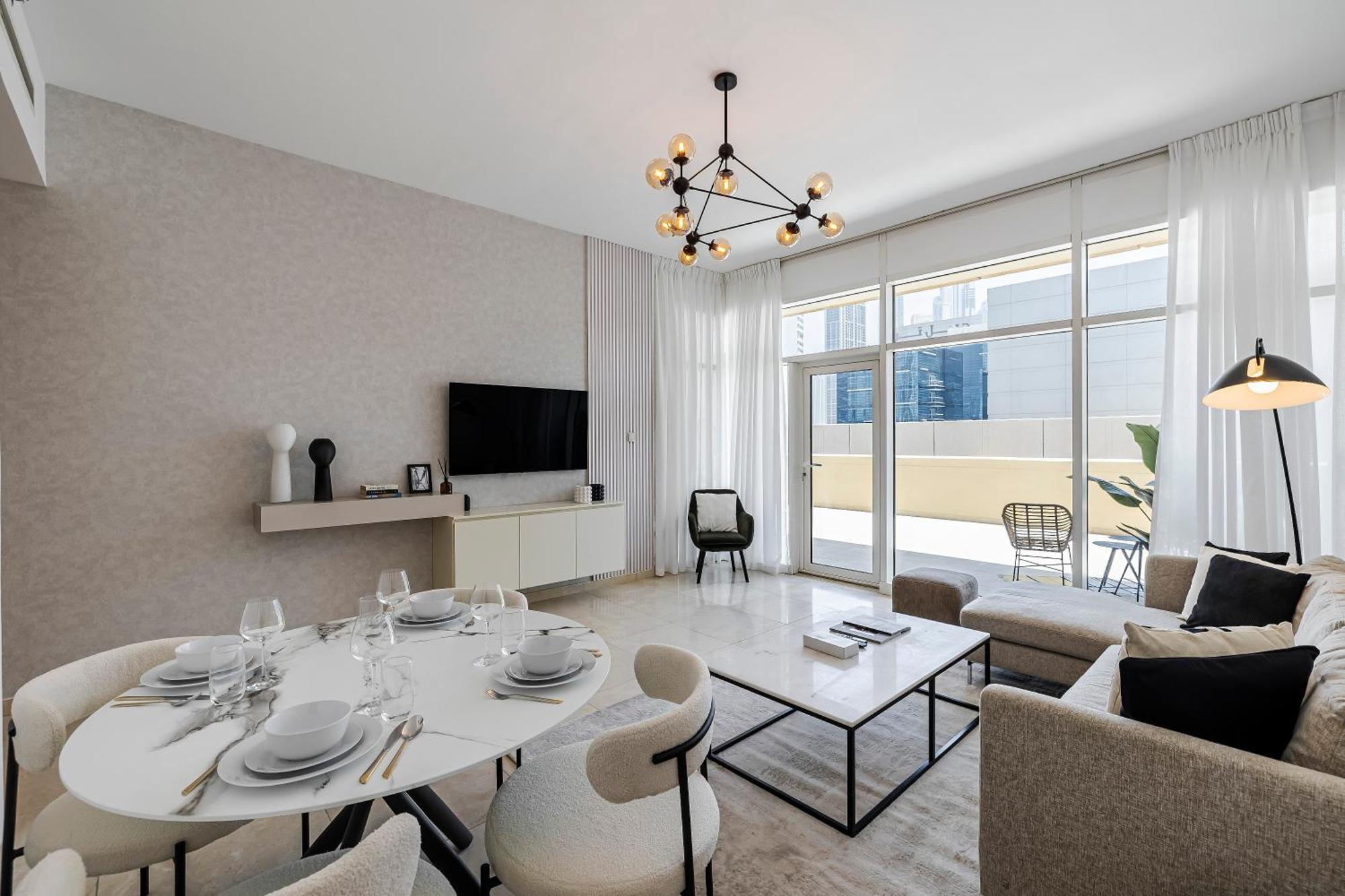 1br Study Bay Square View Business Bay Apartamento Dubái