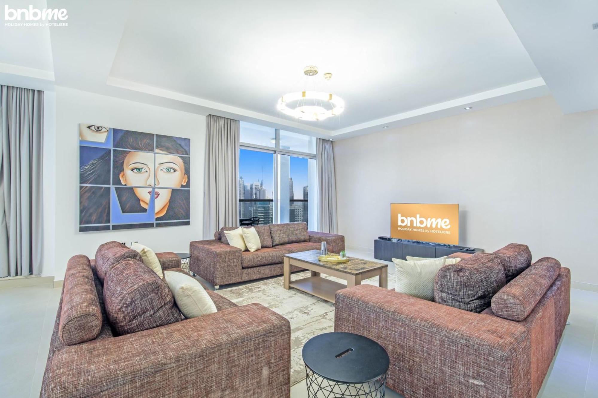 Bnbmehomes - Skyview Tower * Dubai