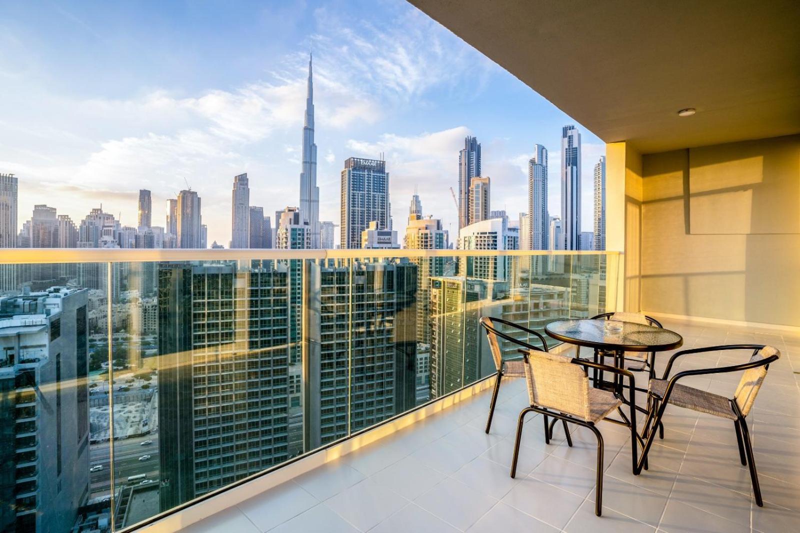 Stunning 2-bedroom Business Bay With Burj Khalifa View & Huge Balcony Apartment Dubai
