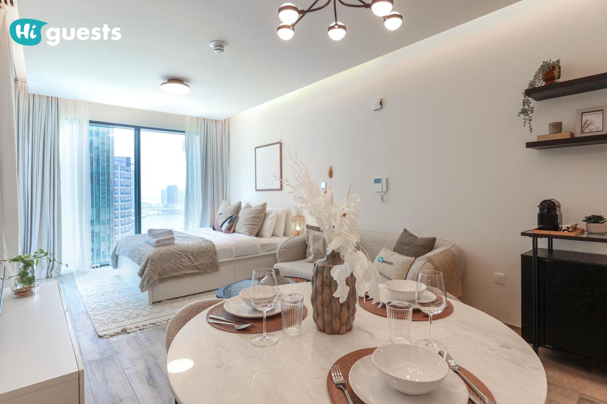 Higuests - Ahad Modern In Dubai's Business Hub Apartamento