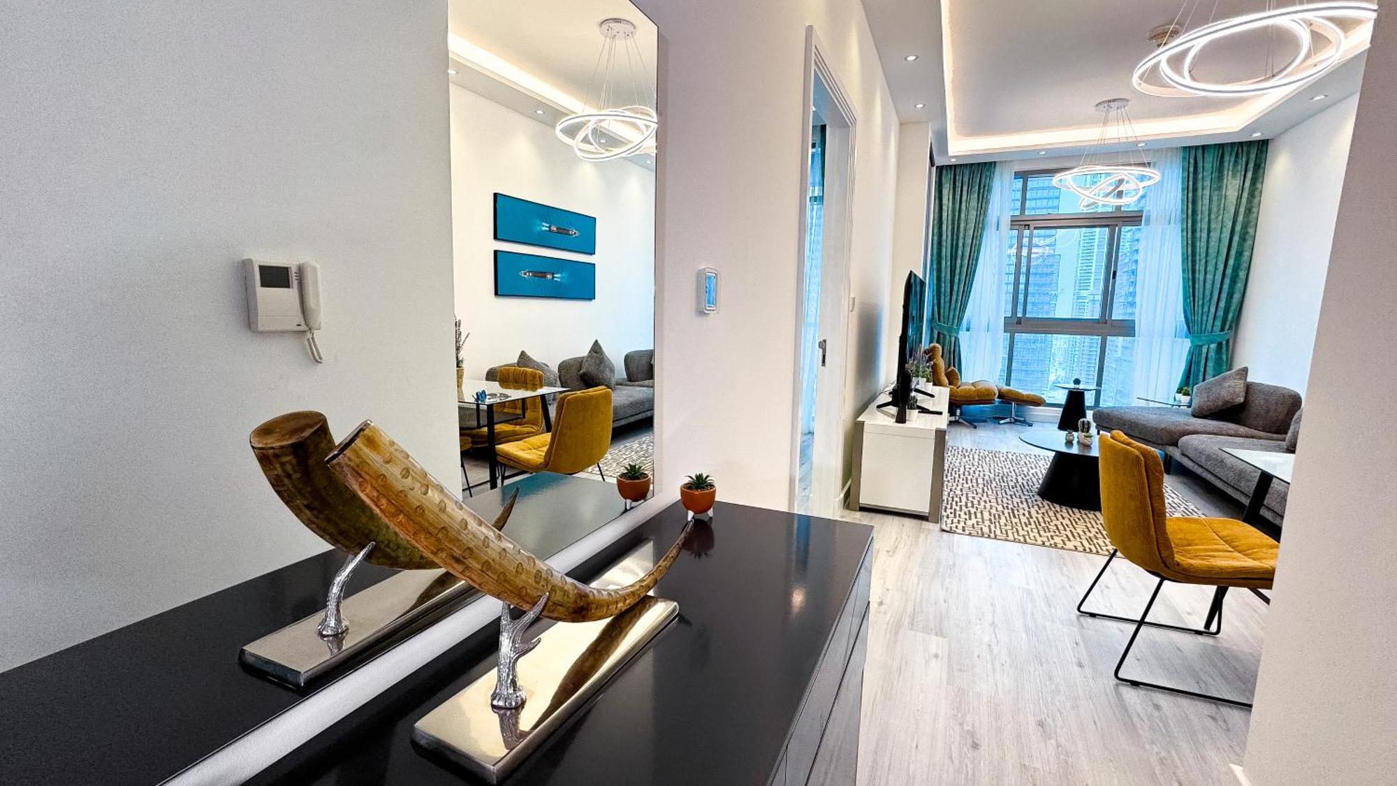 Lejlighed Marina - Elegant Design 1bhk - Iris Blue Dubai