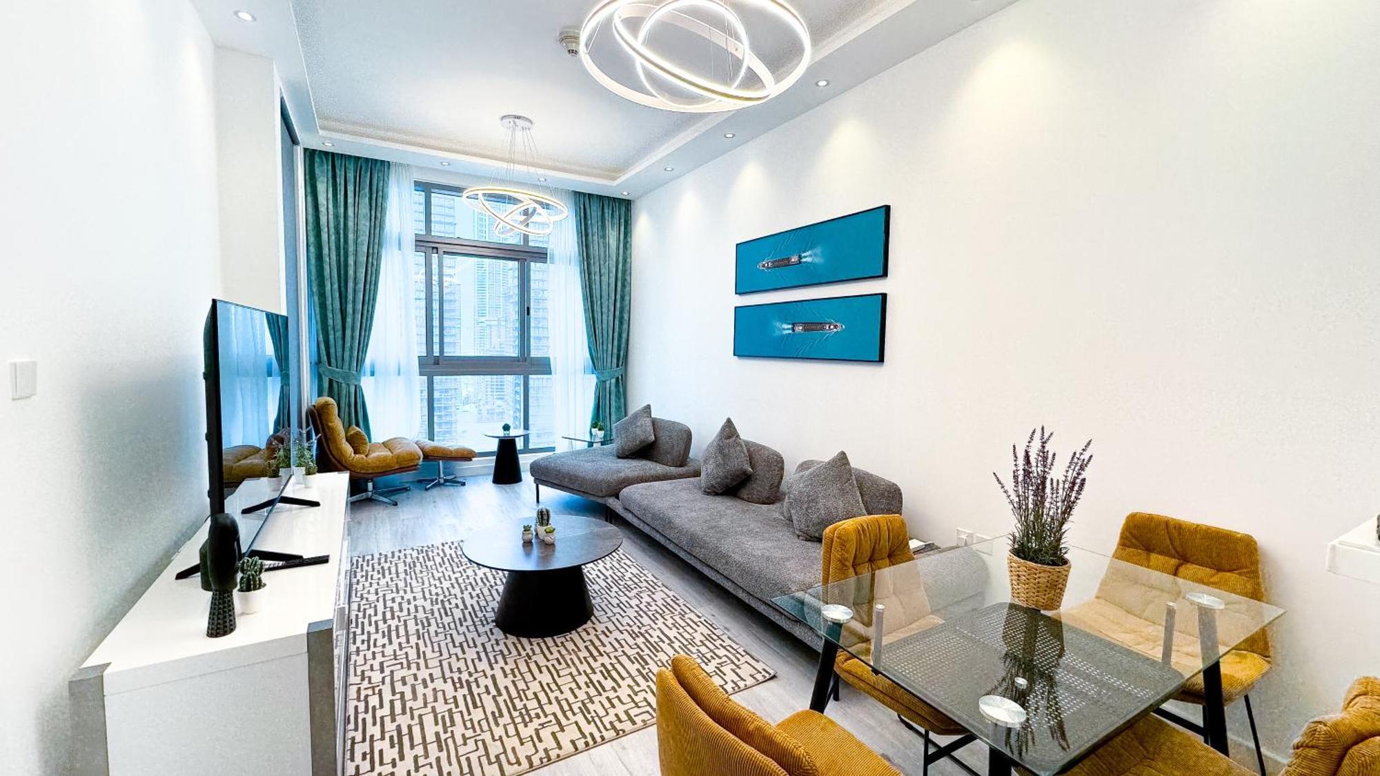 Lejlighed Marina - Elegant Design 1bhk - Iris Blue Dubai