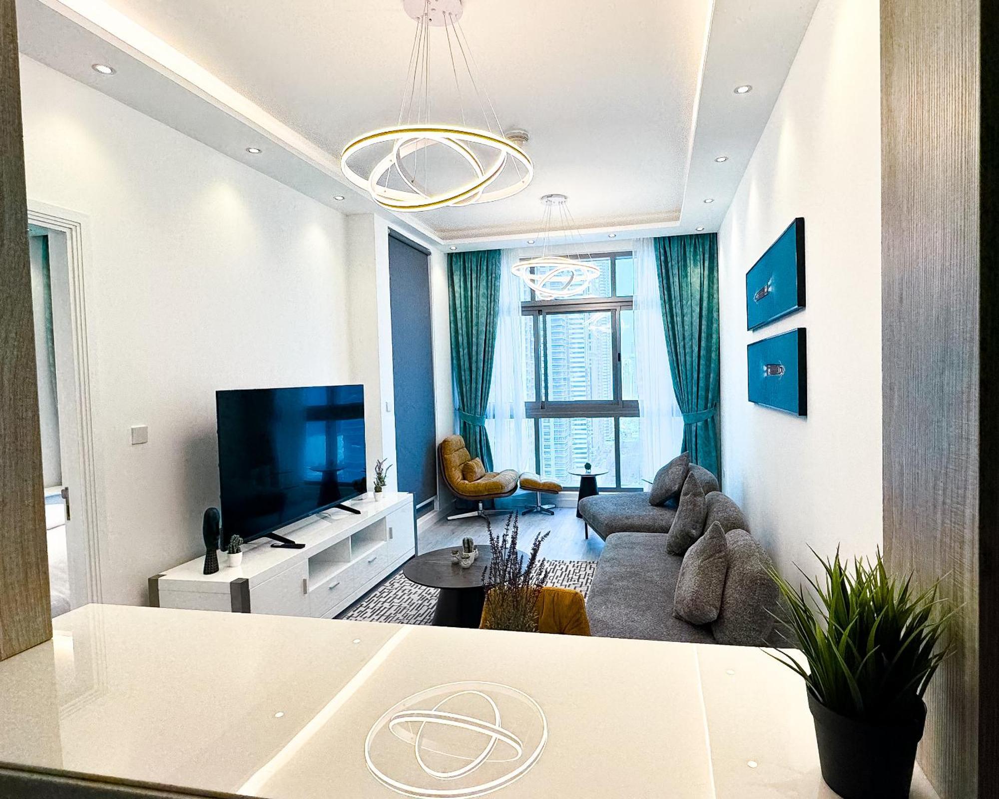 Lejlighed Marina - Elegant Design 1bhk - Iris Blue Dubai