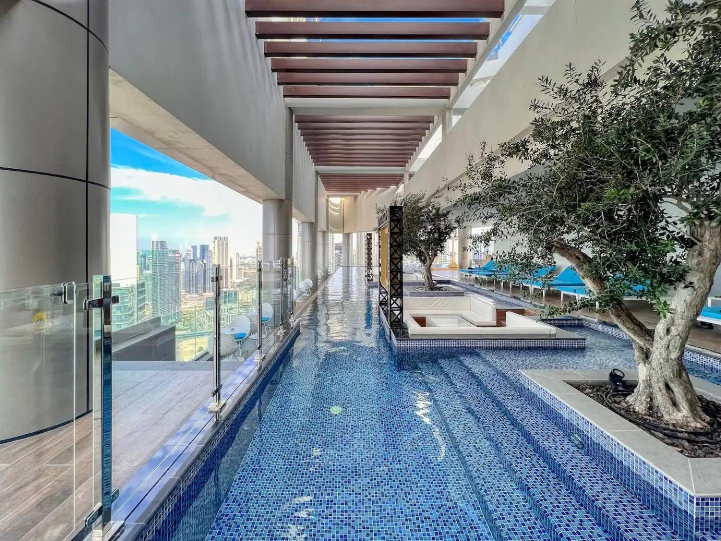 Apartamento Boulevard 2 Bedroom Family With Burj Khalifa View And Infinity Pool In 64th Floor Downtown Dubai