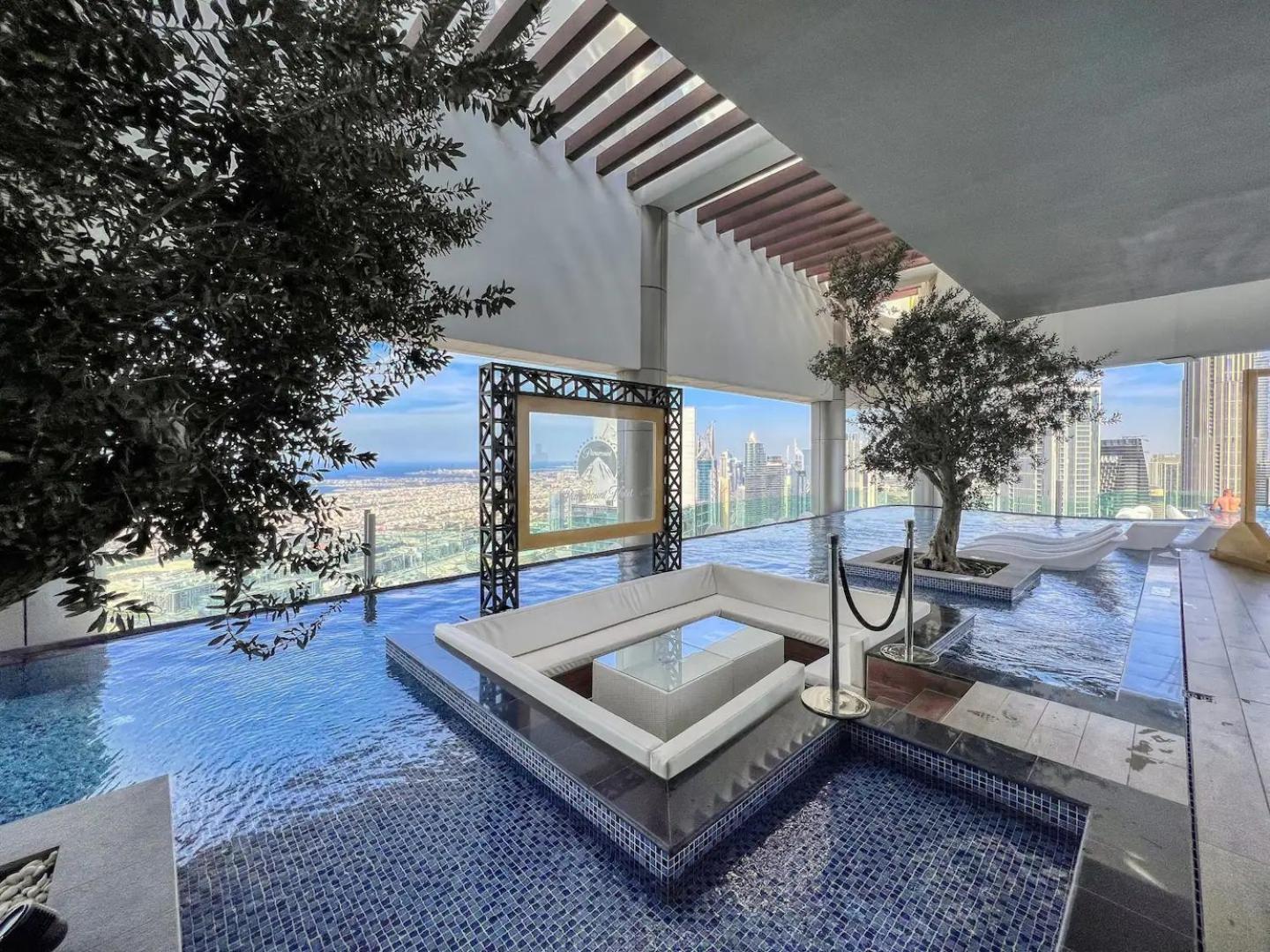 Boulevard 2 Bedroom Family With Burj Khalifa View And Infinity Pool In 64th Floor Downtown Apartamento