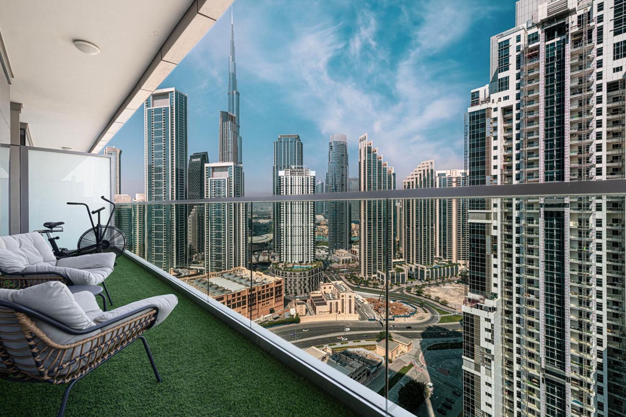 Boulevard 2 Bedroom Family With Burj Khalifa View And Infinity Pool In 64th Floor Downtown Apartamento *
