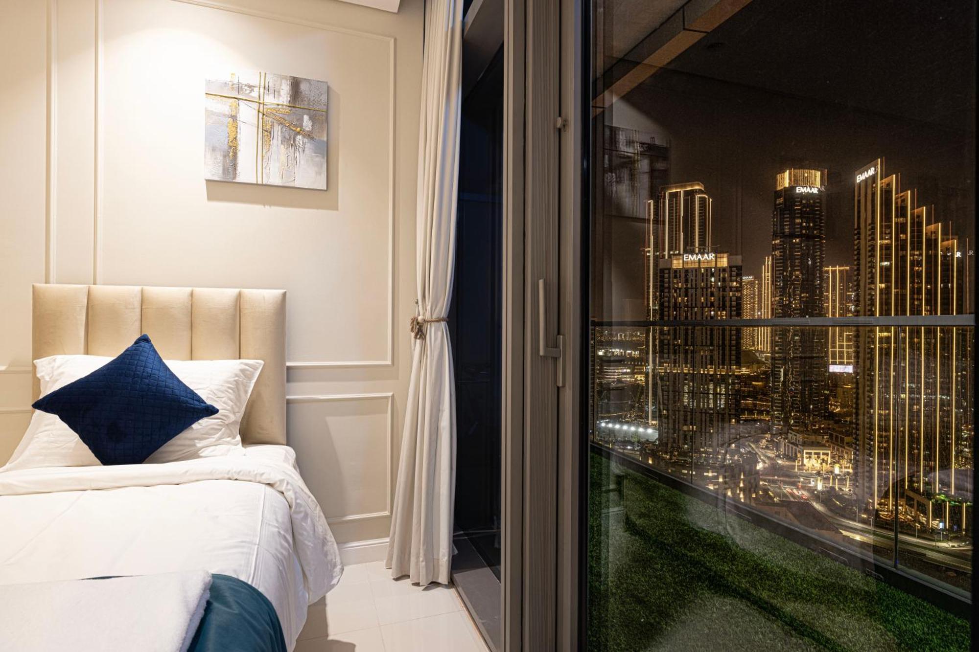 Apartamento Boulevard 2 Bedroom Family With Burj Khalifa View And Infinity Pool In 64th Floor Downtown Dubai
