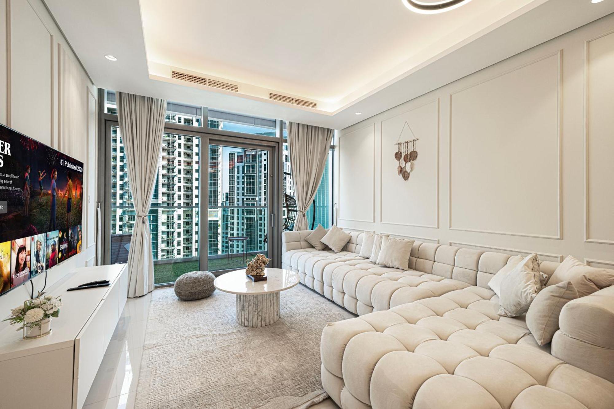 Boulevard 2 Bedroom Family With Burj Khalifa View And Infinity Pool In 64th Floor Downtown Apartamento