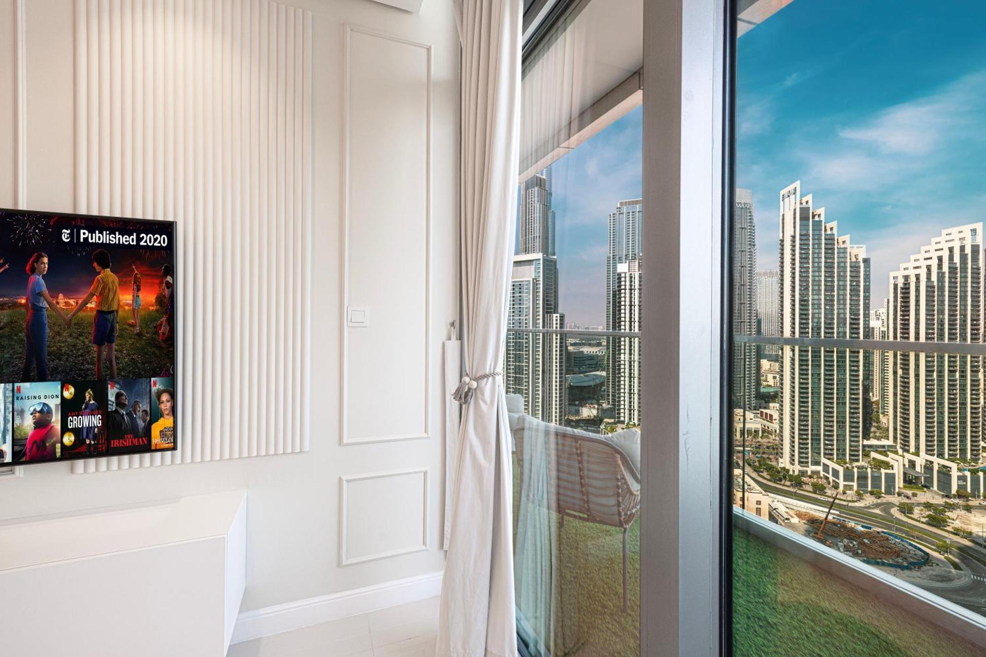 Boulevard 2 Bedroom Family With Burj Khalifa View And Infinity Pool In 64th Floor Downtown Apartamento *
