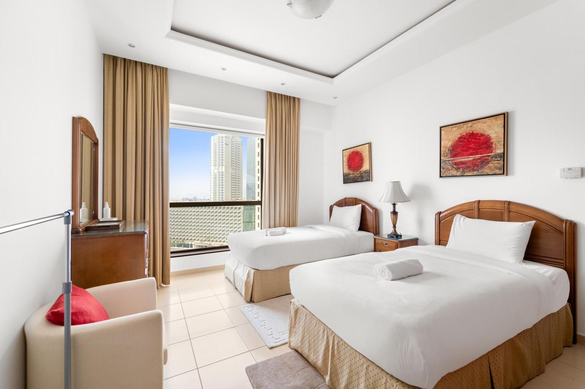 Apartamento Elegant 3br Full Sea View Only 2 Minute Walk To Jbr Beach Dubái