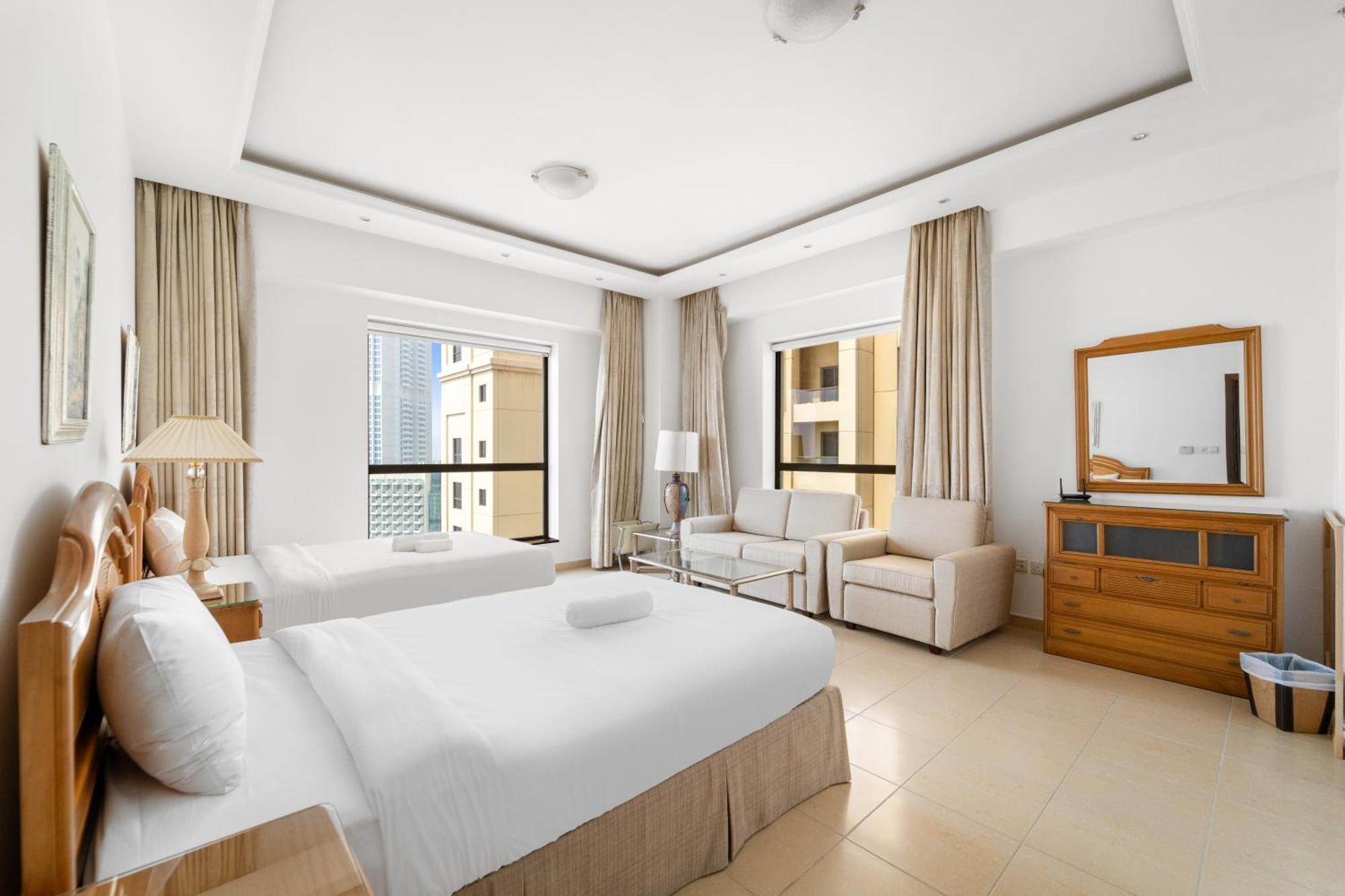 Apartamento Elegant 3br Full Sea View Only 2 Minute Walk To Jbr Beach