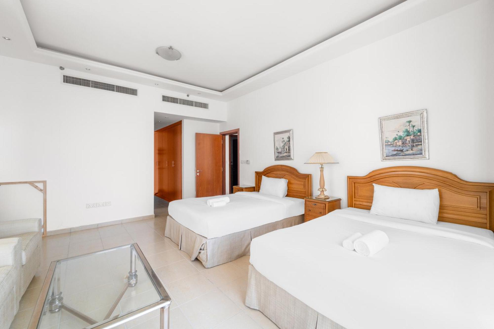 Elegant 3br Full Sea View Only 2 Minute Walk To Jbr Beach *