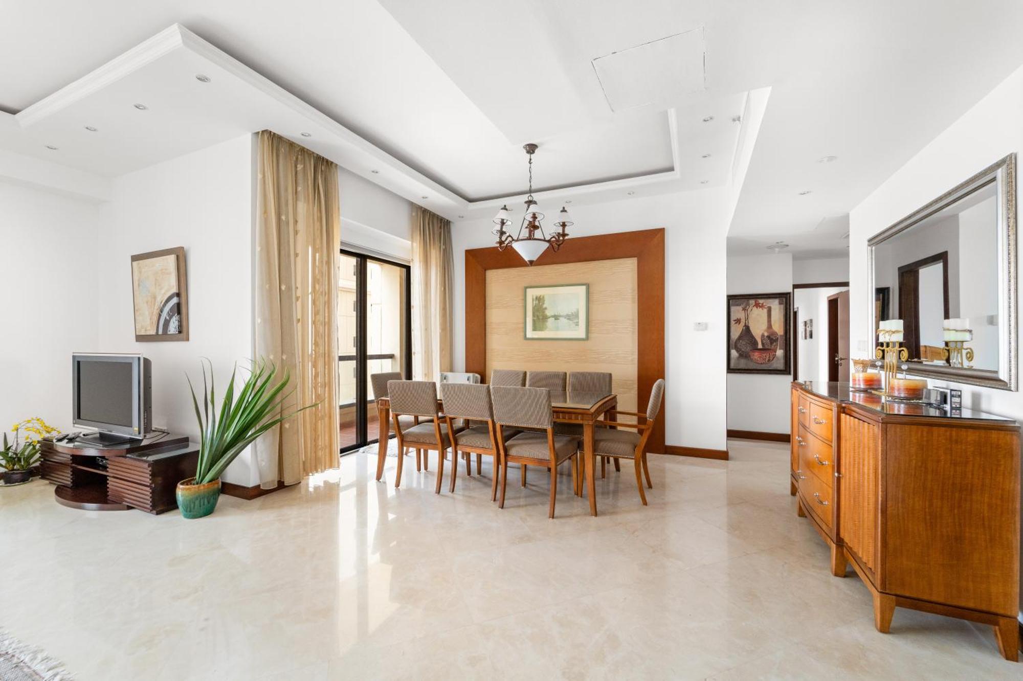 Elegant 3br Full Sea View Only 2 Minute Walk To Jbr Beach Apartamento