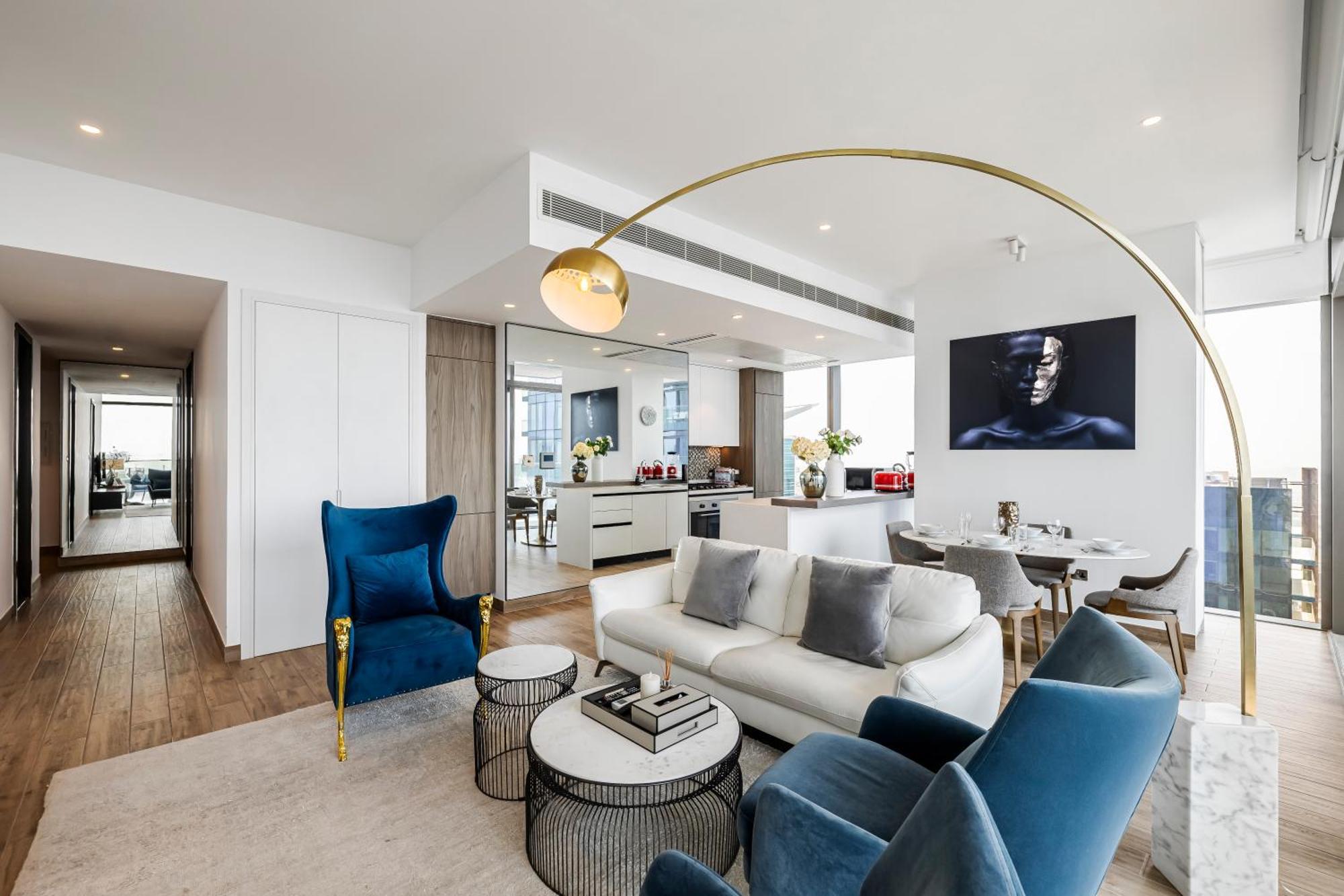 Fantastic 2beds High Floor Marina Gate 3 * Dubái