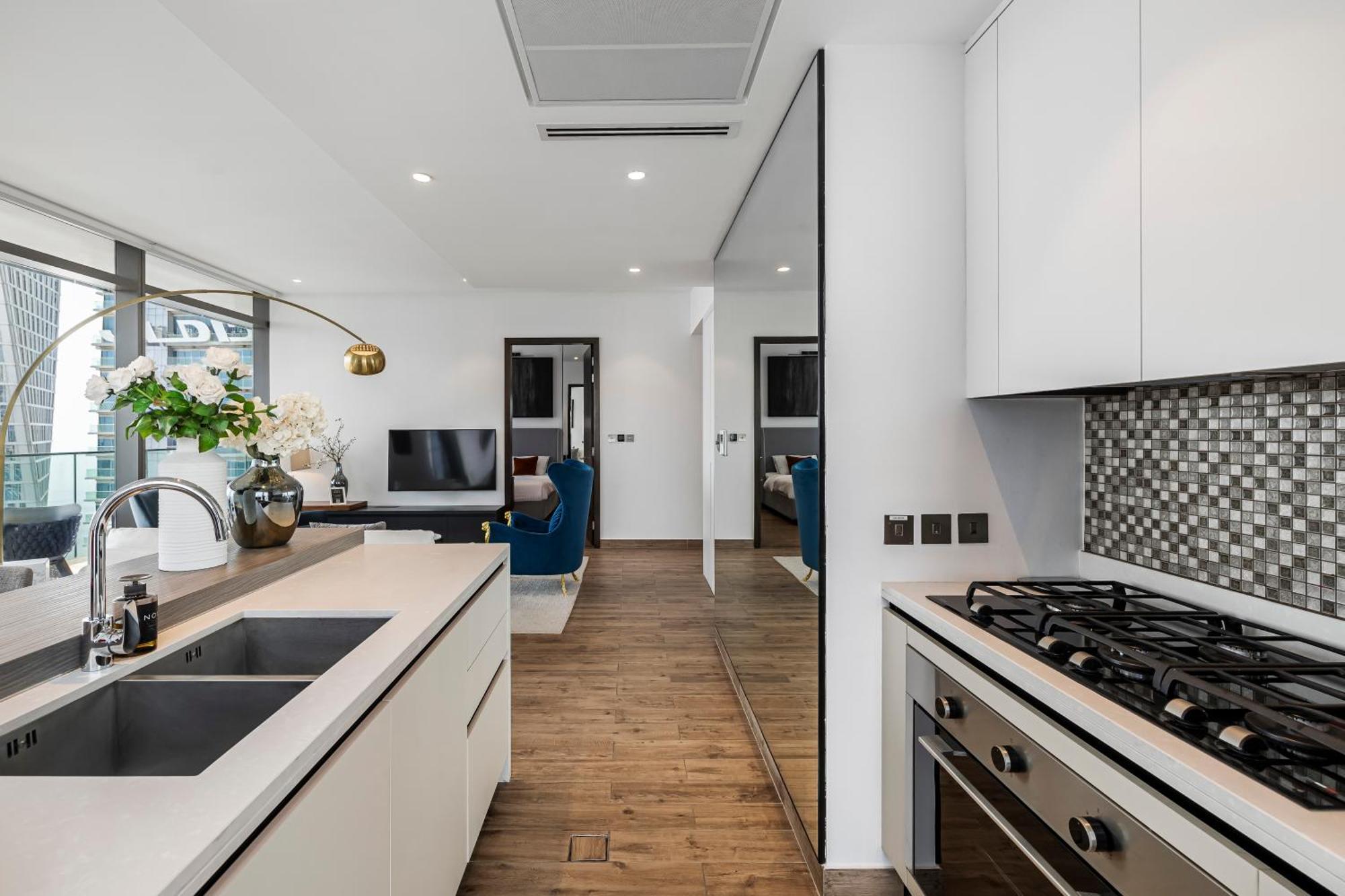 Apartamento Fantastic 2beds High Floor Marina Gate 3 *