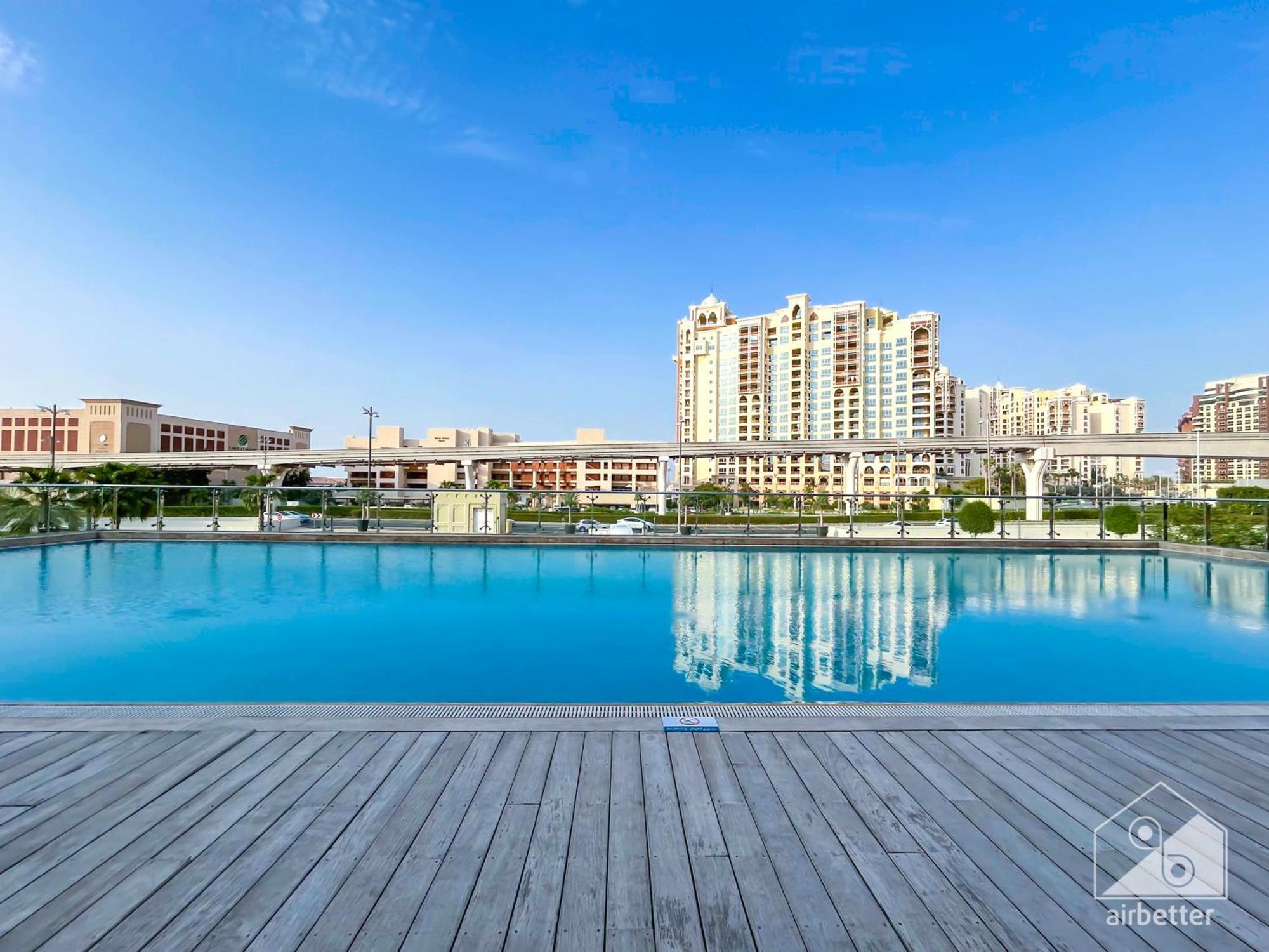 New! Luxurious With Breath-taking Palm Views Appartement *