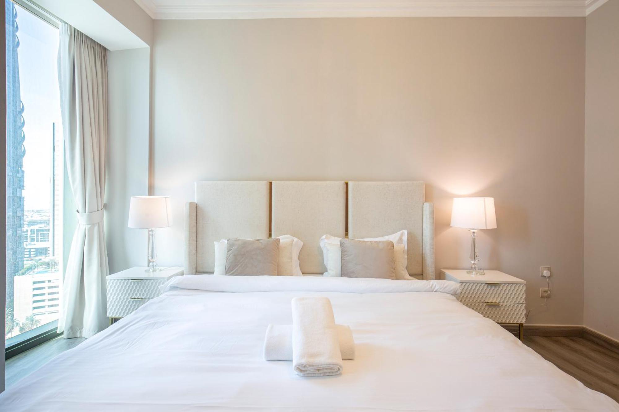 Apartemen Magnificent 3 Bedroom Luxury With Burj Khalifa View *
