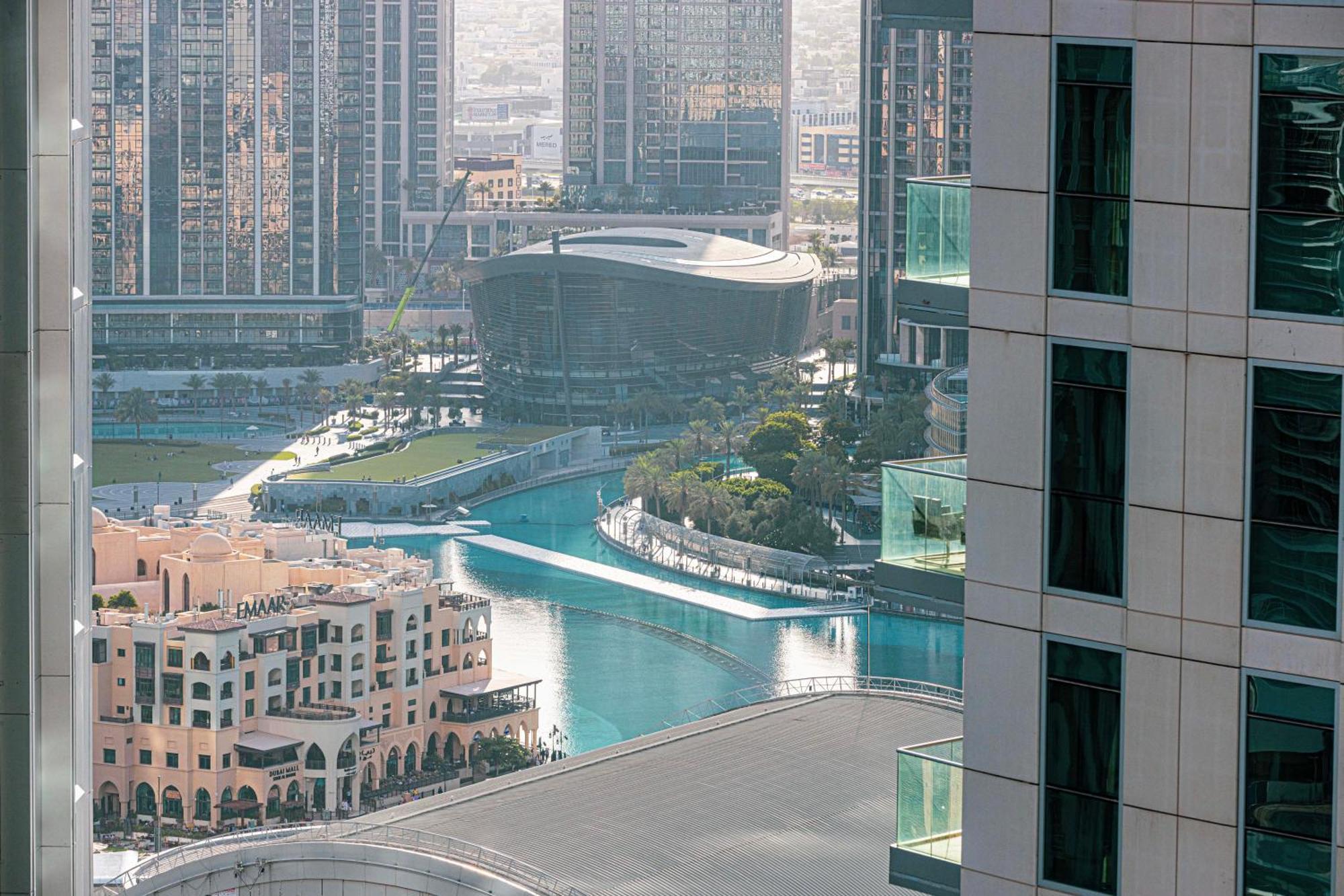 Apartamento Damac Maison Mall Street 3 Bedroom Burj Khalifa View With Gym And Pool 1 Minute Walk To Mall Dubai