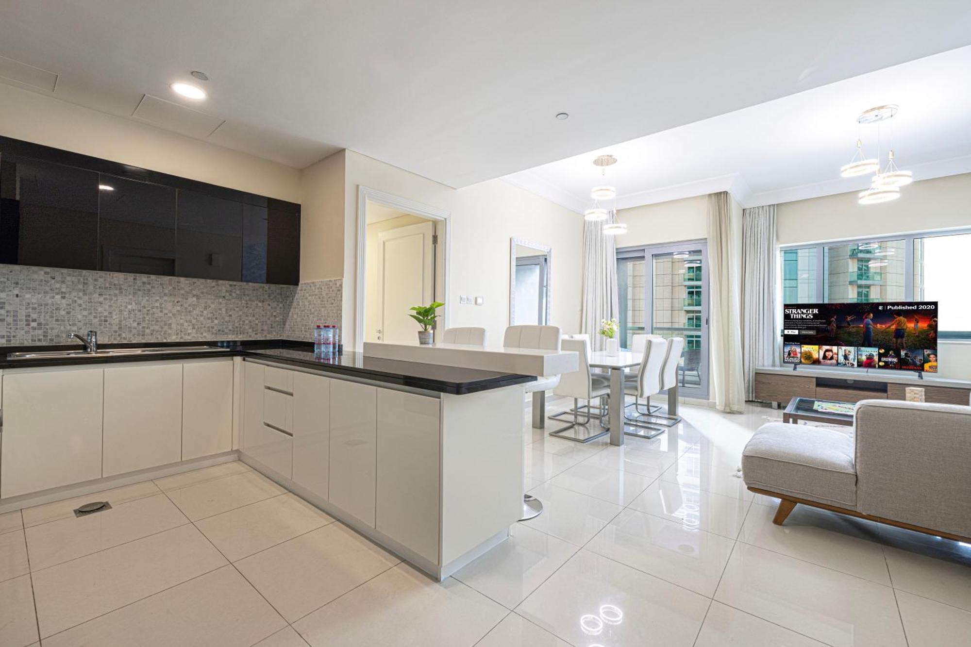 Apartamento Damac Maison Mall Street 3 Bedroom Burj Khalifa View With Gym And Pool 1 Minute Walk To Mall *