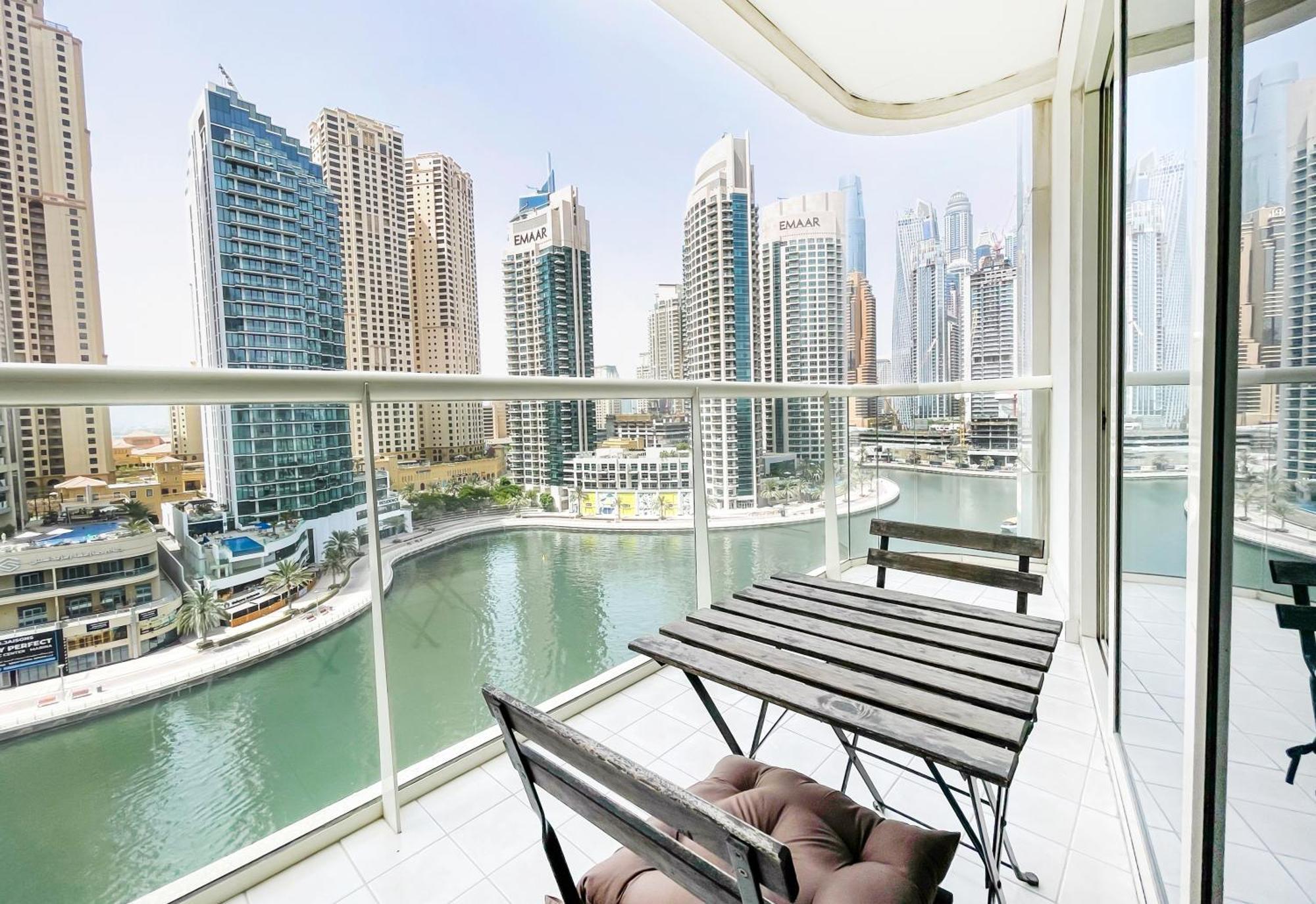 Beautiful Marina Views One Bedroom With Two Balconies Dubái