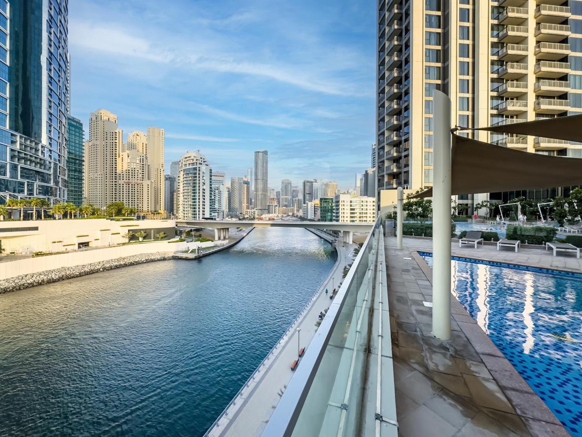 Luxurious 1bhk With Marina Waterfront & Eye Views In Jbr, Marina Appartement
