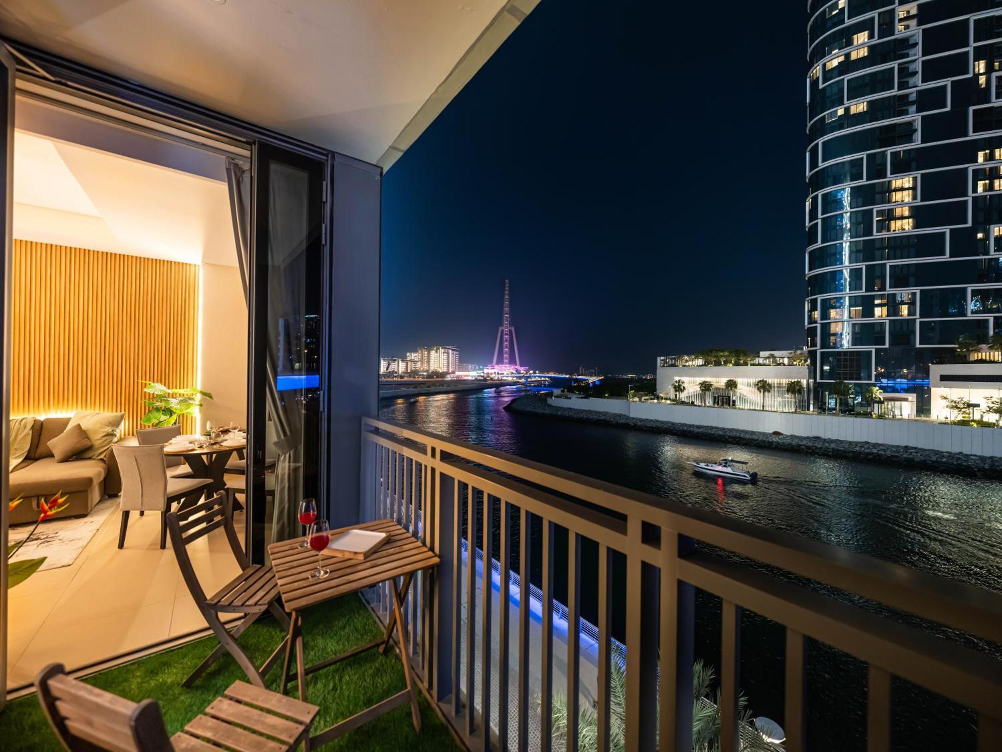 Luxurious 1bhk With Marina Waterfront & Eye Views In Jbr, Marina Appartement *