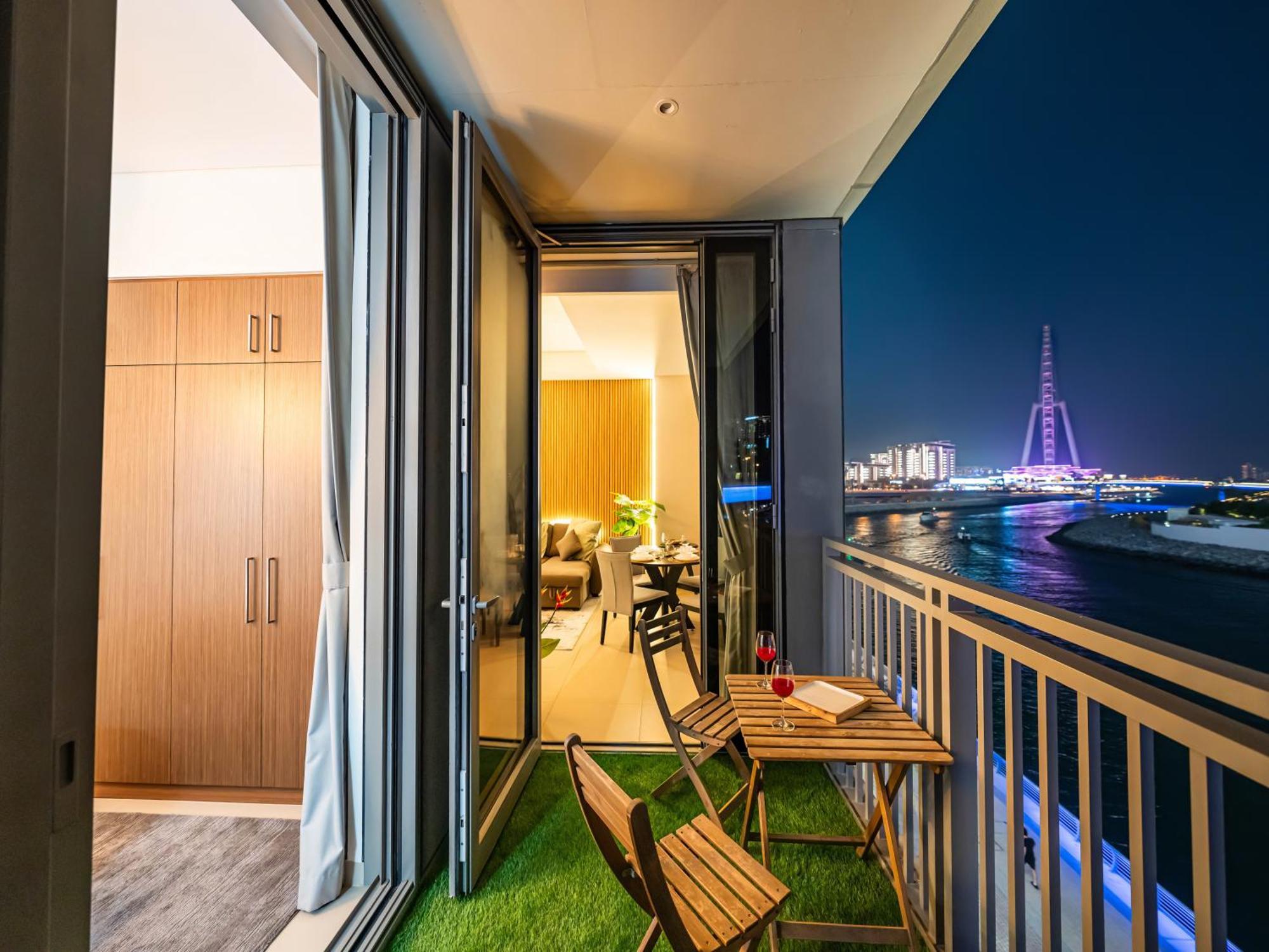 Luxurious 1bhk With Marina Waterfront & Eye Views In Jbr, Marina