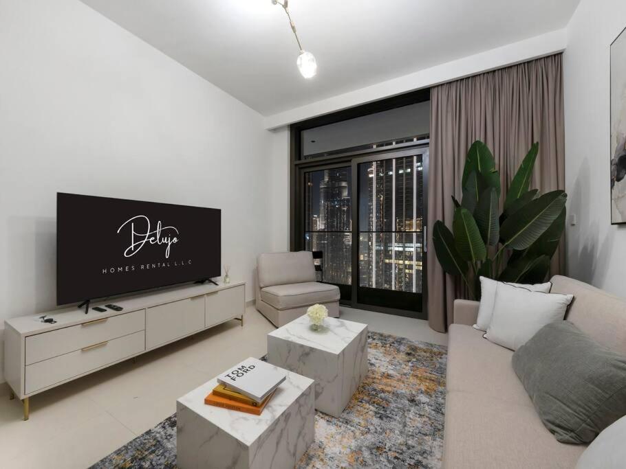 Appartamento Lux 1br Burj Khalifa And Fountain Views Dubai