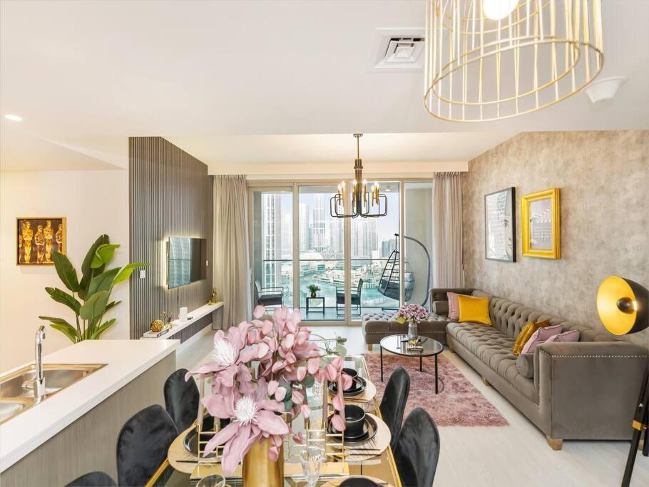 Apartamento Panoramic Full Fountain,opera& Burj Sky View 4br *