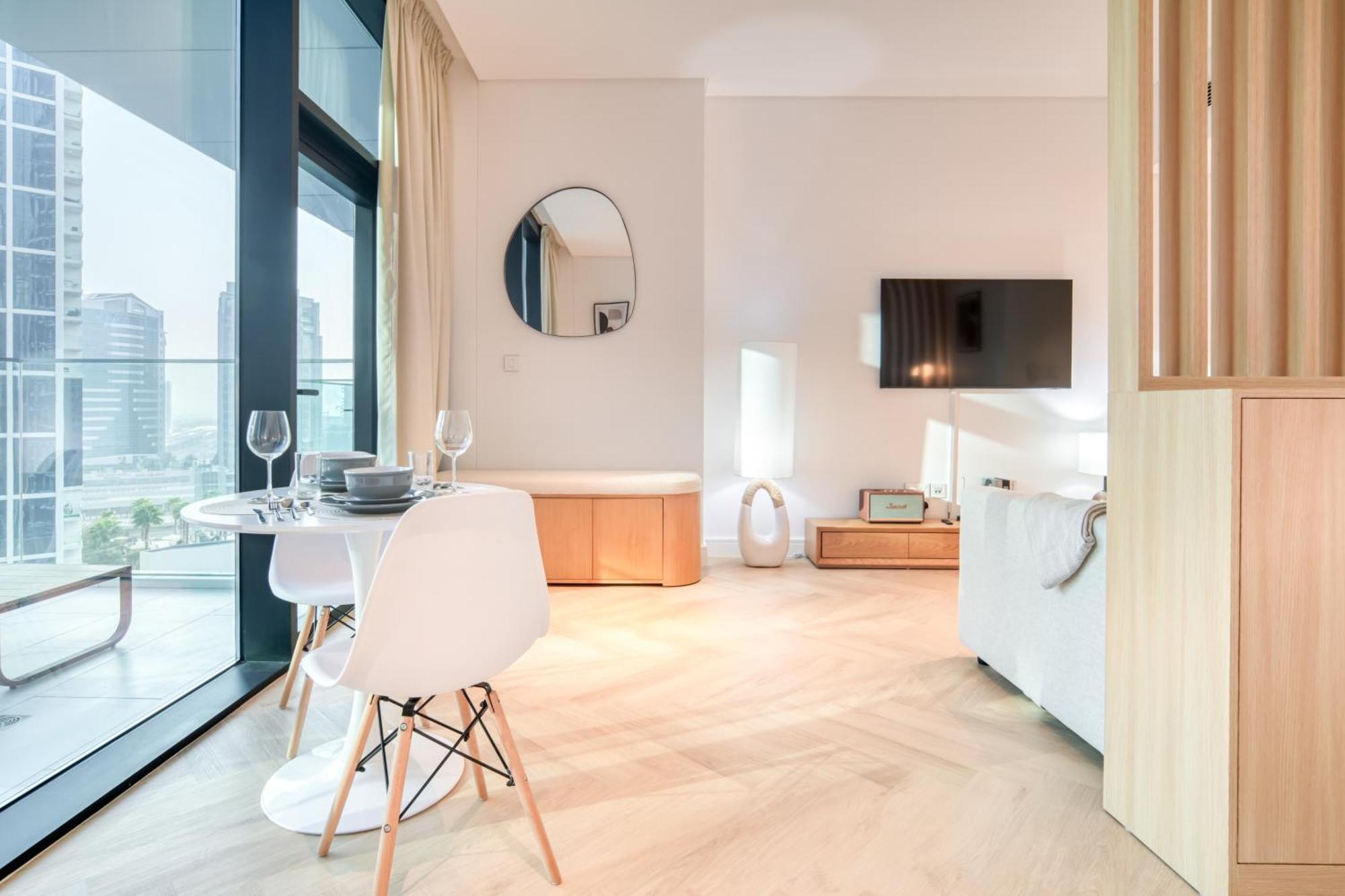 Luxury With Burj Khalifa Or Canal View In Downtown - Marquise Square Tower Apartamento